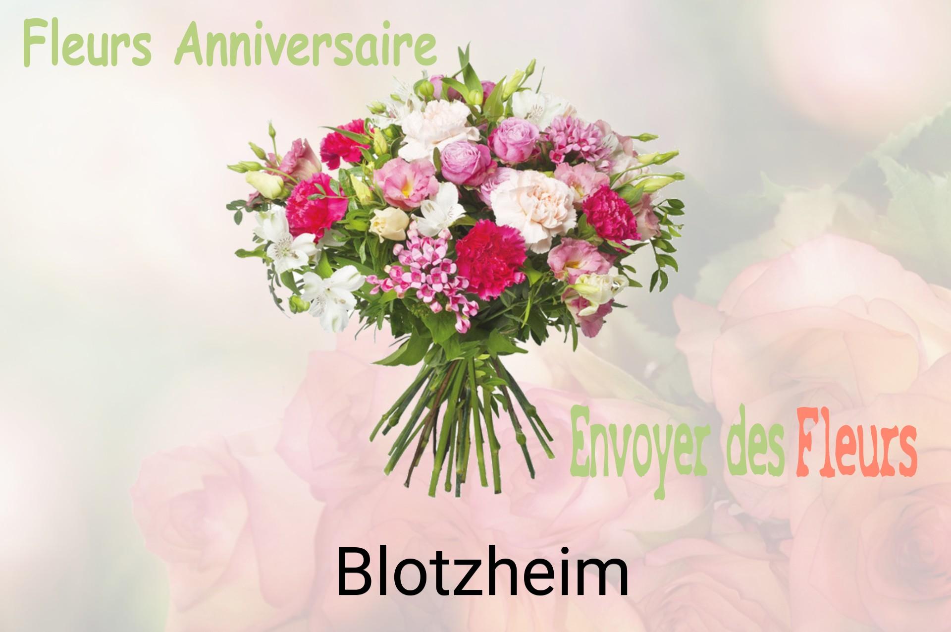 Bouquet de fleurs d’anniversaire livré à Blotzheim